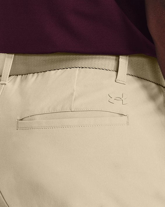 Men's UA Golf Tapered Pants in Brown image number 3